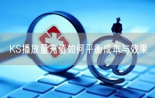 KS播放量充值如何平衡成本与效果