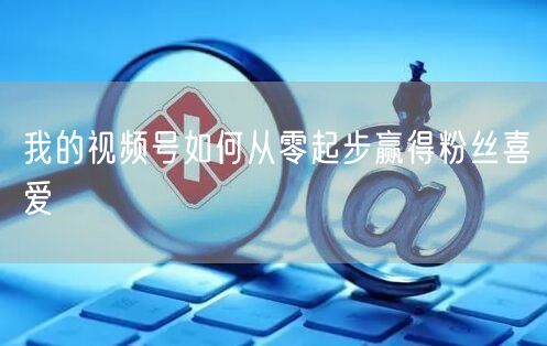 我的视频号如何从零起步赢得粉丝喜爱