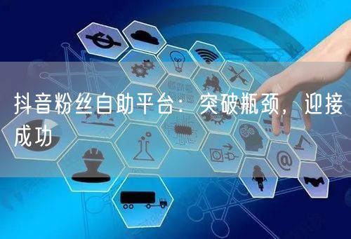 抖音粉丝自助平台：突破瓶颈，迎接成功